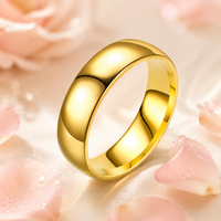 Bague dôme classique hautement polie JLM Wholesale Premium pour hommes et femmes, alliance confortable, bijoux minimalistes