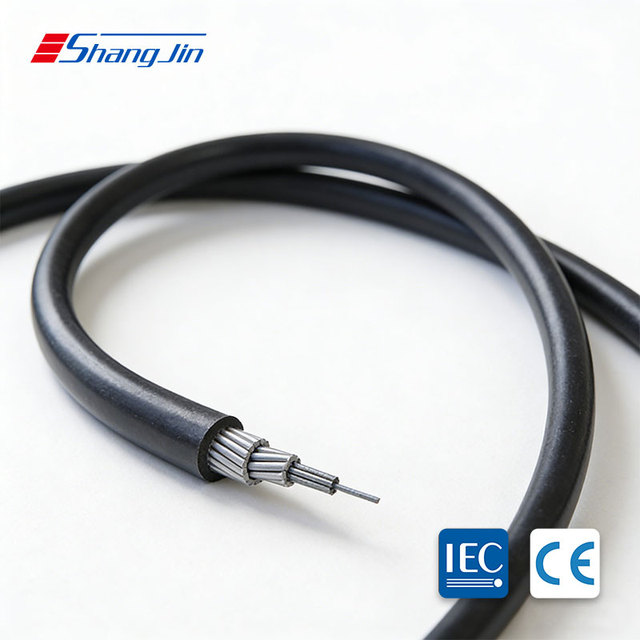 Industrial 0.6/1KV Aluminum XLPE Overhead Power Cable Weatherproof Cross Linked Polyethylene Aerial Cable for Power Station