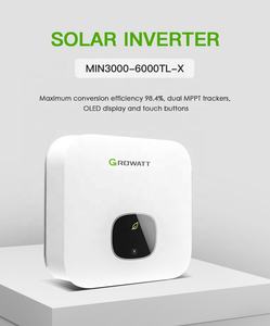 Inversor Monofásico <span class=keywords><strong>Growatt</strong></span> <span class=keywords><strong>MIN</strong></span> <span class=keywords><strong>5000TL</strong></span>-<span class=keywords><strong>X</strong></span> 6000TL-<span class=keywords><strong>X</strong></span> de 5KW 6KW con Doble MPPT y Conexión a Red CC para Sistemas Solares - Product Image 4