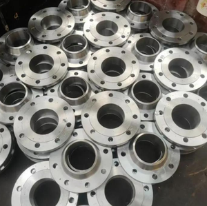หน้าแปลนแบบแผ่นเรียบขัดเงา คาร์บอนสแตนเลส PN16 PN25 RF FF ขนาด DN50 DN100 ขนาดสั่งทำได้ อุปกรณ์เชื่อมต่อท่ออุตสาหกรรม - Product Image 5