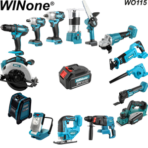 Winone 20 Volt Cordless Power Drill 18-<b>tools</b> 18v Compact Lithium-ion Kit Battery Brushless Kit - Product Image 4