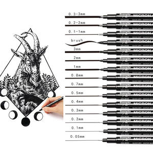 XinyiArt, водостойкая черная микро-ручка - Product Image 2