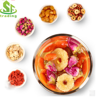 Thé aux fleurs mélangées nourrissant et énergisant en gros et thé aux fleurs de sang, thé aux fruits naturel et beauté