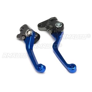 1 paire de leviers de frein et d'embrayage CNC pour moto, pour Yamaha WR250F 2005-2015 WR450F 2005-2015 T6-6061 en aluminium - Product Image 3