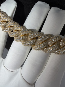 Cadena Cubana Miami, Estilo Hip Hop, Gruesa, en Oro, Plata y Oro Rosa, 20/22/24MM - Product Image 6