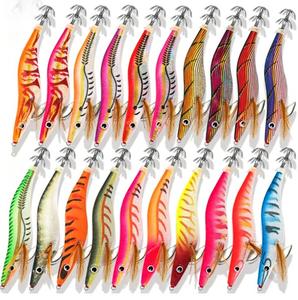 MF Squid Jig Luminoso, Esca Artificiale <span class=keywords><strong>per</strong></span> Calamari 15g 19g, Affondamento Lento, Gambero Artificiale <span class=keywords><strong>per</strong></span> Pesca in Acqua Salata, Polpo, Seppia, Jig Hook - Product Image 4
