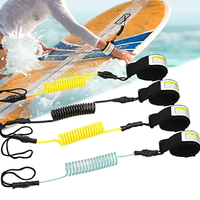 Laisse de surf en PVC écologique de haute qualité de 3 m avec attache rapide pour aile de kitesurf et planche de paddle SUP