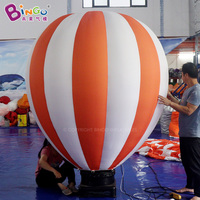 Ballons gonflables à l'hélium attrayants, ballons gonflables sur le sol personnalisés, ballons gonflables géants à air chaud pour événements publicitaires