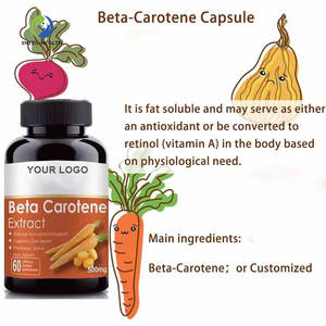 Cápsulas de <span class=keywords><strong>beta</strong></span>-caroteno orgánico vitamina A <span class=keywords><strong>beta</strong></span>-caroteno suplemento de calidad alimentaria - Product Image 3