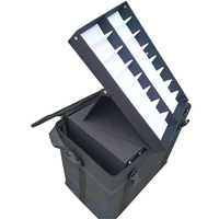 Vente en gros : Valise portable pour 144 paires de montures de lunettes, boîte de rangement à roulettes pour lunettes, étui de transport pour lunettes
