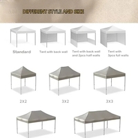 Choisissez l'élégant drapé de plafond de tente de décoration de mariage
