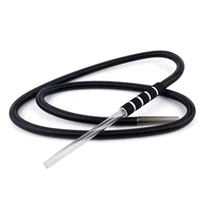 Boquillas <span class=keywords><strong>de</strong></span> vidrio desechables al por mayor para hookah con mango <span class=keywords><strong>de</strong></span> espuma suave, accesorios negros más económicos - Product Image 1