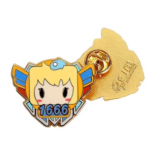 Hat Pins Vàng Nhỏ Kim Loại Mềm Men Tùy Chỉnh Nút Pins Số Lượng Lớn Epoxy Saudi Arabia Nam Châm Ve Áo Pins - Product Image 4