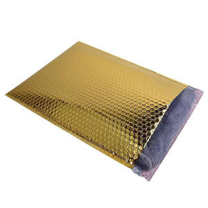 Poly Mailer 4X8 Inch Tự Niêm Phong Phong Bì Đệm Bóng Kim Loại Bordeaux Bong Bóng Chống Sốc Bong Bóng Mailer Độn Phong Bì - Product Image 3