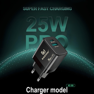 2025 Trending EU 25W Super veloce caricabatterie USB-A + C doppia porta Chip Ultra-intelligente compatibile con la maggior parte dei modelli con linea originale - Product Image 4