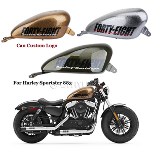 לוגו מותאם אישית אופנוע מנוע דלק שמן גדול גז בנזין דלק טנק להארלי Sportster 883 1200 72 X48 - Product Image 1