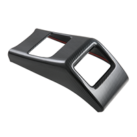 Accessoires intérieurs de voiture ABS : Protection anti-coup de pied pour la sortie d'air du bras de repose-bras arrière pour Honda City 2020-2024