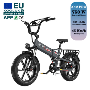 Vélo Électrique Pliable Cyprain KOOLUX X12 Pro 48V, Autonomie 120km, Freins Hydrauliques, Homologué CE, pour Ville et Tout-Terrain - Product Image 2