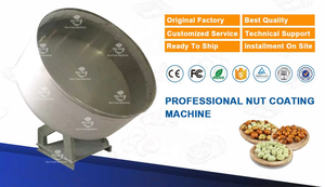 เครื่องทำขนมเค<span class=keywords><strong>ล</strong></span>ือบถั่วลิสง<span class=keywords><strong>อั</strong></span><span class=keywords><strong>ล</strong></span><span class=keywords><strong>มอน</strong></span><span class=keywords><strong>ด์</strong></span>ถั่วขนาดเ<span class=keywords><strong>ล</strong></span>็กขนมเคลือบน้ำตา<span class=keywords><strong>ล</strong></span>อัตโนมัติลูกอมหมีเหนียวสำหรับการค้า - Product Image 2