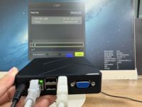 N Computing L300 Thin Client Stock RDP 10.3 1 Go de RAM 8 Go de stockage Flash HD 1080P Utilisation multi-terminal Bureau/Laboratoire/Salle de classe/Centre d'appels