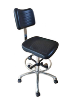 Chaise de bureau de direction LN-1543661A en vente flash, chaises de laboratoire ESD, tabouret en acier inoxydable