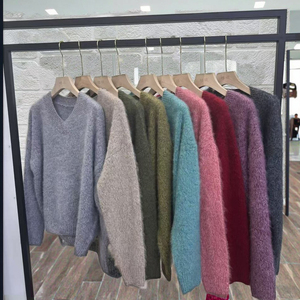 <span class=keywords><strong>Pull</strong></span> en laine tricoté pour <span class=keywords><strong>femme</strong></span>, doux pour la peau, <span class=keywords><strong>pull</strong></span> à <span class=keywords><strong>col</strong></span> en <span class=keywords><strong>V</strong></span>, <span class=keywords><strong>pull</strong></span> épais pour l'hiver, <span class=keywords><strong>prix</strong></span> d'usine - Product Image 1