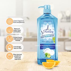Dégraissant liquide <span class=keywords><strong>vaisselle</strong></span> de qualité alimentaire en gros <span class=keywords><strong>pour</strong></span> fabricants, 1 kg, parfum citron, <span class=keywords><strong>pour</strong></span> supermarchés et usage domestique - Product Image 4