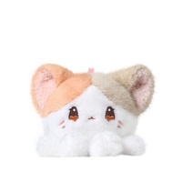 Peluche amusante de méduse des profondeurs marines avec adorable peluche de lapin, coussin de sommeil, rembourrage en polyester et coton PP, cadeau d'anniversaire unisexe