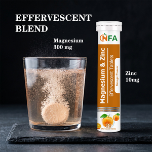 Private Customization Magnesium Zinc Effervescent Tablets Maintain Electrolyte Levels Supports Bone Health Contains Zinc - Product Image 2
