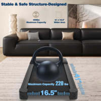 Tapis de course électrique intelligent mini pliable et portable pour la maison