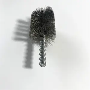 0.1MM Stainless Steel Tube Brush With Twist Shaft For Engine Polishing