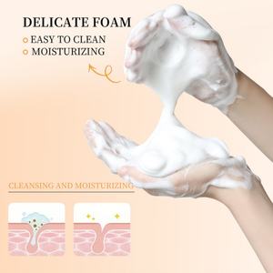 Nettoyant Visage Personnalisé OEM à la Vitamine C et Crème à l'Acide Hyaluronique pour un Nettoyage en Profondeur, Hydratation et Soin du Visage - Product Image 5