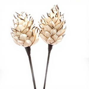 Guirnalda y Decoración Floral de Madera Sola Blanca, Hecha a Mano, Ecológica, Natural, Moderna, con Forma de Pino, de la Mejor Calidad, para Bodas y Decoración del Hogar - Product Image 1