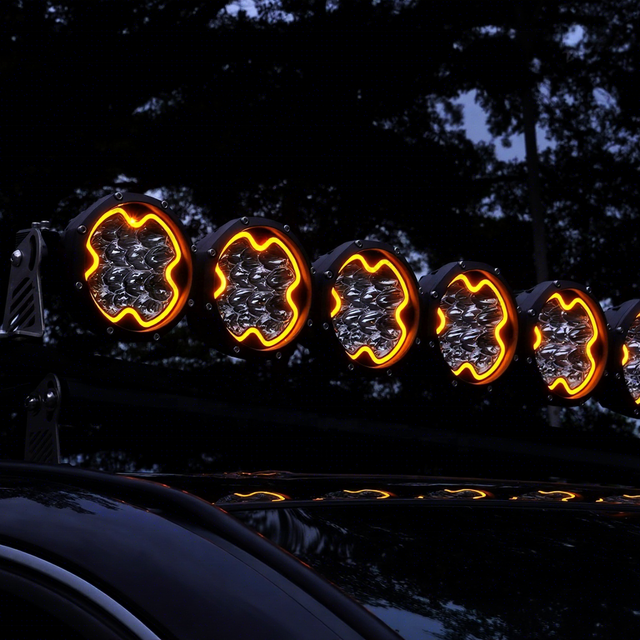 Super Bright High Power Waterproof X3 RZR LED Light Bar 10/20/30/40/50 Inch Modular LED Roof Rack for Offroad UTV New Condition