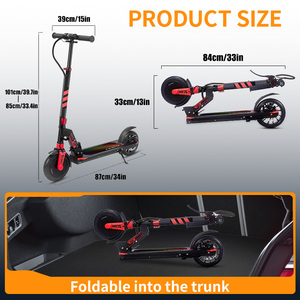 USA en stock expédition rapide mobilité patineta trotinette électrique skateboard enfants scooter électrique 24V 180W - Product Image 4