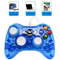 Contrôleur filaire à lumière LED pour XBOX 360 Manette de jeu filaire pour console XBOX 360