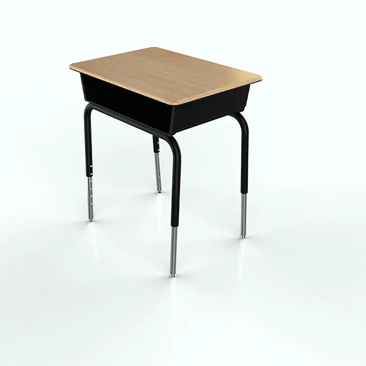 Manufactory High Quality School Classroom Furniture Single Student Desk Training Table