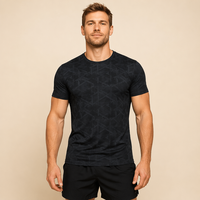 T-shirt de sport personnalisé pour homme, respirant, manches courtes, nouveaux styles, t-shirt de course de haute qualité, séchage rapide