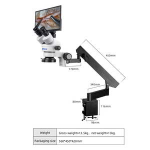Kính hiển vi MSD205-A-11.6YT setereo để kiểm tra chất lượng nhà Máy phát hiện khuyết tật bệnh viện nha khoa - Product Image 2