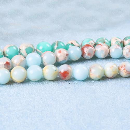 Perline rotonde lisce bianche occhio di gatto, perline sciolte occhio di gatto, 6/8/10 mm tra cui scegliere, perline per braccialetti fai da te, creazione di gioielli, filo completo da 14, A236