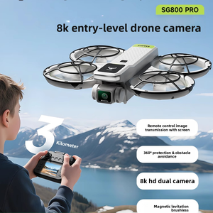 SG800PRO Beast Beginner Edition <span class=keywords><strong>Mini</strong></span> Dual Camera Drie-assige Anti-tril PTZ Luchtfotografie Borstelloze Motor Kunststof App - Product Image 1