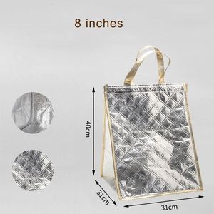 Sac isotherme simple et portable pour gâteaux, sac thermique jetable, sac isotherme pliable plat avec sac isotherme pliable - Product Image 6