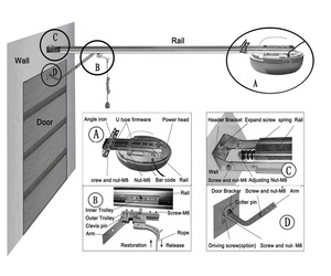 Émetteur-récepteur électrique <span class=keywords><strong>de</strong></span> la meilleure qualité <span class=keywords><strong>Moteur</strong></span> <span class=keywords><strong>de</strong></span> <span class=keywords><strong>porte</strong></span> sectionnel 80-100 KG Ouvre-<span class=keywords><strong>porte</strong></span> <span class=keywords><strong>de</strong></span> <span class=keywords><strong>garage</strong></span> intelligent - Product Image 5