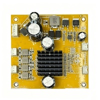 Carte d'amplificateur audio de classe D haute puissance JYWD PCB, modèle 3116, entrée 12V avec dissipateur thermique pour système de haut-parleurs audio DIY