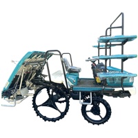 Repiqueuse de riz autoportée pour rizières, entièrement automatique, à haute vitesse, pour semis agricoles
