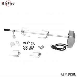 Barbacoa <span class=keywords><strong>de</strong></span> carbón <span class=keywords><strong>asador</strong></span> Kit <span class=keywords><strong>de</strong></span> escupir Rod con <span class=keywords><strong>Motor</strong></span> eléctrico - Product Image 2