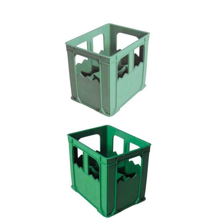 Plastic Wine Bottle Crate Manufacturer Stock Beverage Container For Beer Bottles