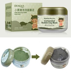 Mascarilla Facial <span class=keywords><strong>de</strong></span> Burbujas <span class=keywords><strong>de</strong></span> Ácido Carbónico BIOAQUA OEM <span class=keywords><strong>de</strong></span> Marca Privada Little Black Pig, Limpieza Profunda e Hidratante, Venta al por Mayor - Product Image 4