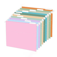 Carpetas de Archivo con Clip Americanas A4, Material PP, Organizan Documentos de Forma Eficiente para Uso en Oficina