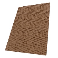 Revêtement mural flexible en pierre de Foshan, texture chanvre tissée, panneau d'ardoise ultra-mince et pliable, design graphique pour murs extérieurs courbes